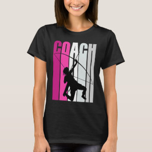 Camiseta Professora de Arqueação Ensina Mestra Treinadora A