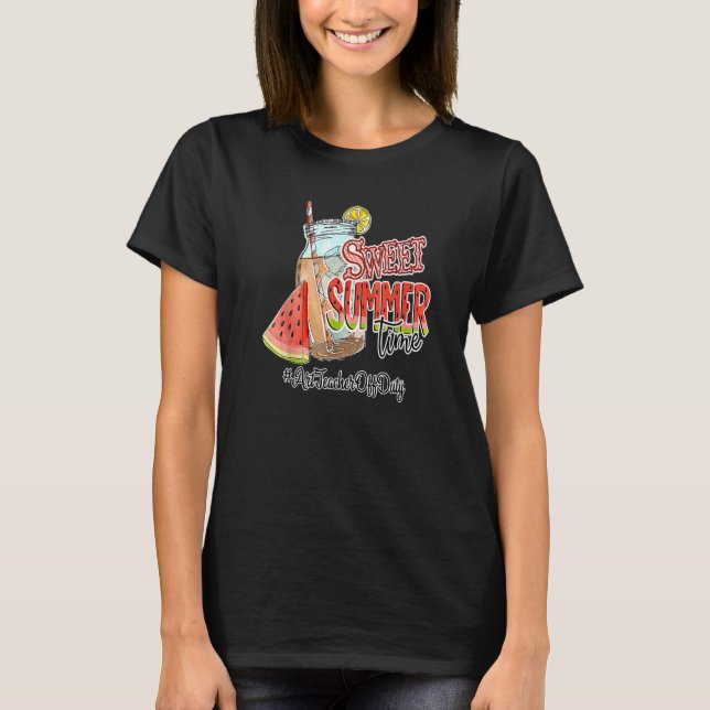 Camiseta Professora de Arte de Duty Summer Break Hort (Frente)