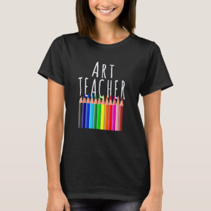 Camiseta Professora De Arte De Volta Ao Criador Escolar