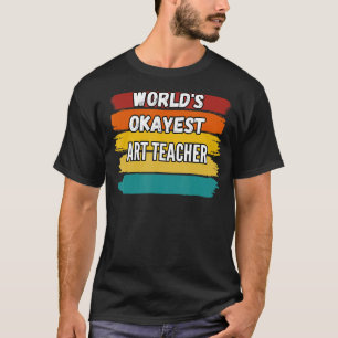 Camiseta Professora de Arte Oferece Presentes, Professora d