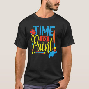 Camiseta Professora de Arte Pintura Escola de Artesanatos d