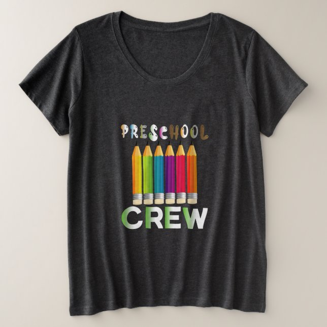 Camiseta Professora de Arte Pré-Escolar (Frente do Design)