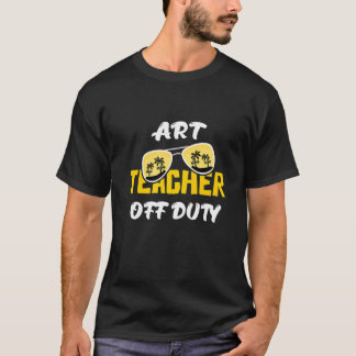 Camiseta Professora De Arte Que Desligou Os Óculos De Sol N