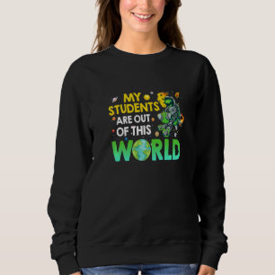Camiseta Professora De Astronauta Meus Estudantes Estão For