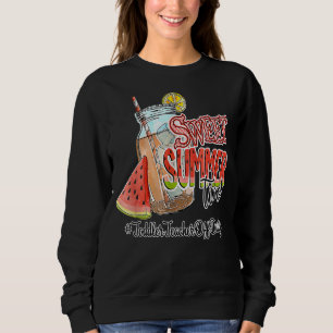 Camiseta Professora De Bebês De Direito No Verão Break Swee