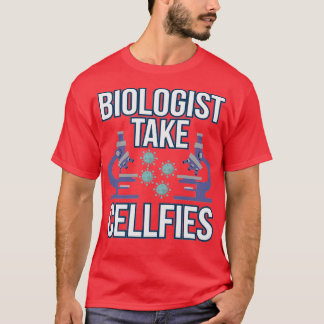 Camiseta Professora de Biologia Legal CellFie, Engraçado, D