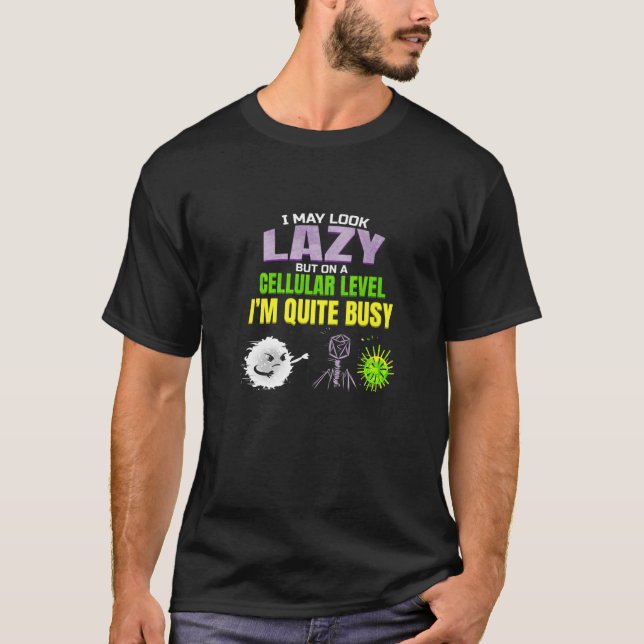 Camiseta Professora de Biologia Molecular do Design Diverti (Frente)