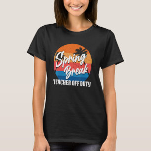 Camiseta Professora de Break fora do Quadrado de serviço Re