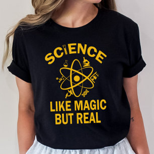 Camiseta Professora De Ciência Camisa, Ciência Como Magia M
