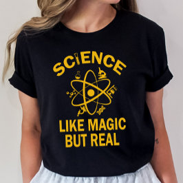 Camiseta Professora De Ciência Camisa, Ciência Como Magia M