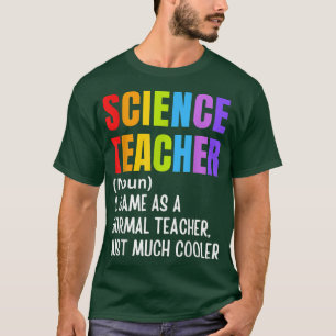 Camiseta Professora De Ciência Definição Engraçada De Volta