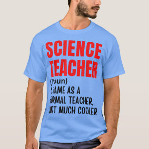 Camiseta Professora De Ciência Definição Engraçada De Volta