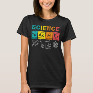 Camiseta Professora de Ciência em Química e Biologia Profes