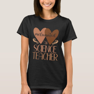 Camiseta Professora de Ciência Negra História Negra Mulhere