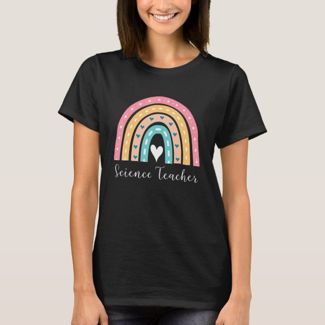 Camiseta Professora De Ciência Para Mulheres Ciência Cuta A (Frente)