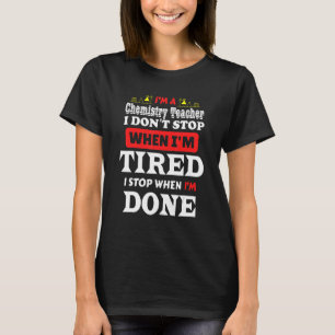 Camiseta Professora de Ciência, Química, Mulheres