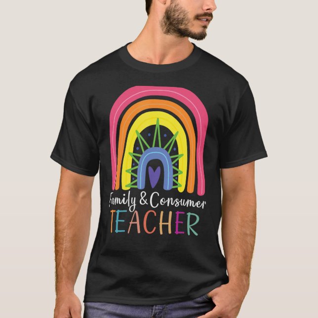 Camiseta Professora de Ciências da Família e do Consumidor  (Frente)