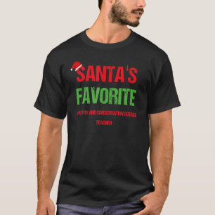 Camiseta Professora De Ciências Florestais E De Conservaç