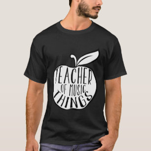 Camiseta Professora De Coisas Musicais Apprec, Professora D