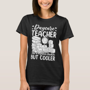 Camiseta Professora de creche que aprecia funcionários de a