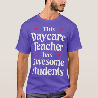 Camiseta Professora de creche tem alunos incríveis
