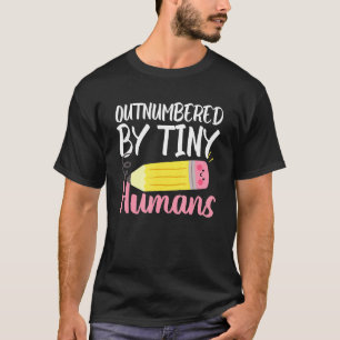 Camiseta Professora De Cuidados De Infância De Daycare Trab
