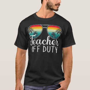 Camiseta Professora De Dar Óculos De Sol Palm Tree Beach Su