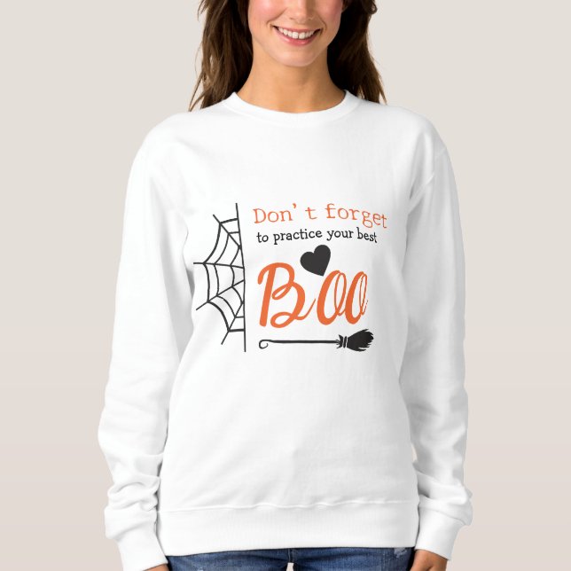 Camiseta professora de Dia de as Bruxas engraçado mãe boo (Frente)