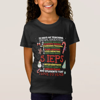 Camiseta Professora de Educação Especial Engraçado da Escol