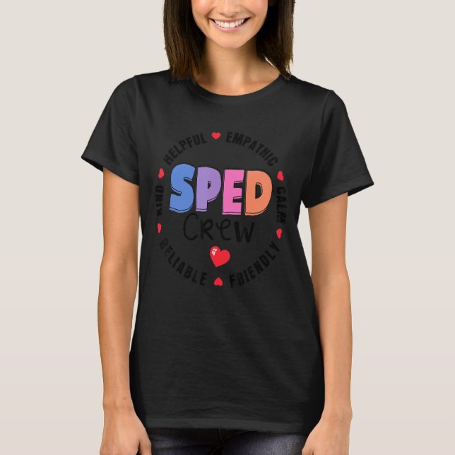 Camiseta Professora de Educação Especial para Equipe Especi (Frente)