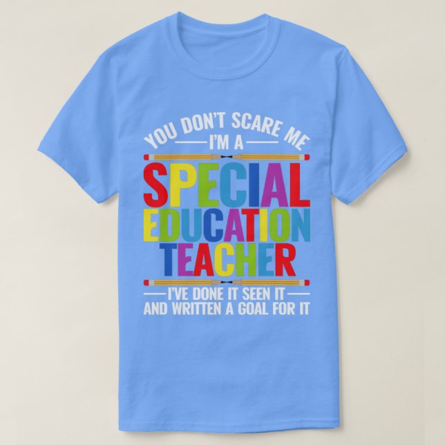 Camiseta Professora de Educação Especial SPED (Frente do Design)