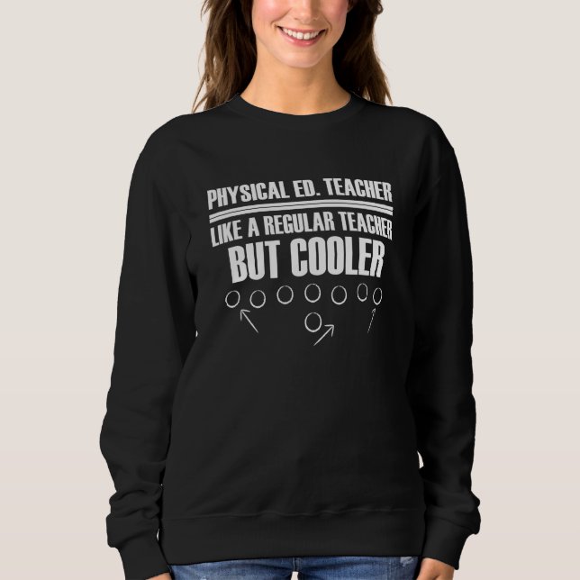 Camiseta Professora De Educação Física Como Professora Regu (Frente)