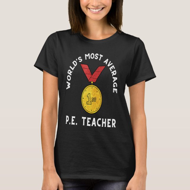 Camiseta Professora De Educação Física E Educador P E (Frente)