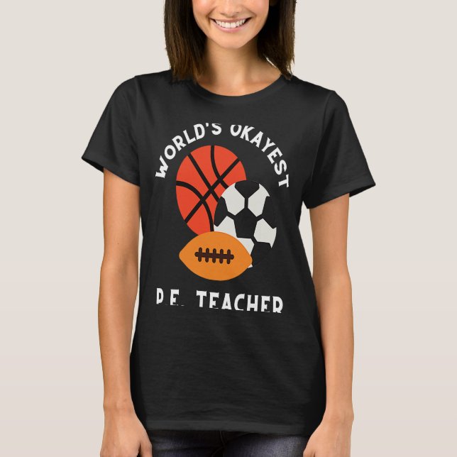 Camiseta Professora De Educação Física E Educador P E 1 (Frente)