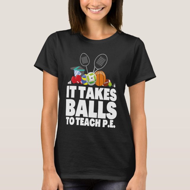 Camiseta Professora De Educação Física E Educador P E 3 (Frente)