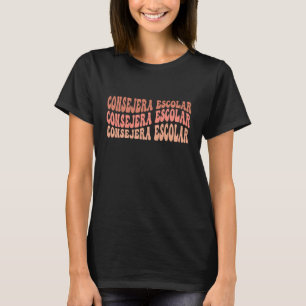 Camiseta Professora de Espanhol Conselheira Escolar