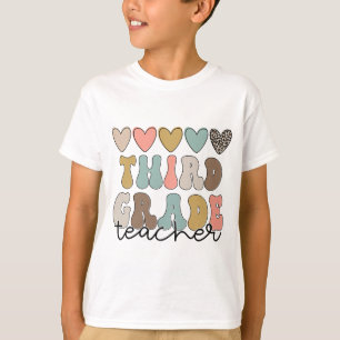 Camiseta Professora De Grau Retrô No Primeiro Dia De Profes