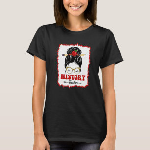Camiseta Professora De História Mensageira, Rapariga De Arm