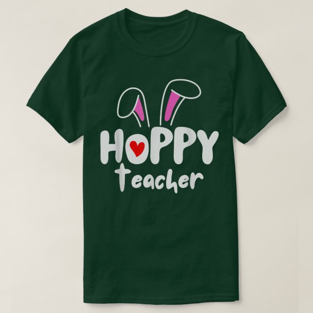 Camiseta Professora de Hoppy Bunny  (Frente do Design)