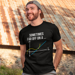 Camiseta Professora de Matemática Às Vezes Eu Desço Em Um T