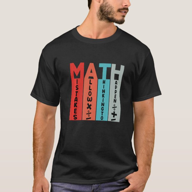 Camiseta Professora de Matemática da Escola de Matemática d (Frente)
