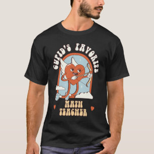 Camiseta Professora de Matemática favorita de Cupid é a Gro