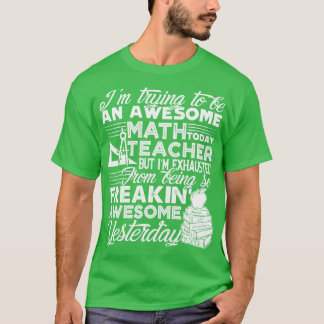 Camiseta Professora de Matemática Incrível (1)