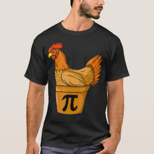 Camiseta Professora De Matemática Pi De Pote De Galinha