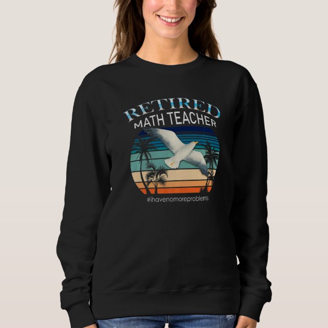 Camiseta Professora De Matemática Reformada Não Tenho Mais  (Frente)