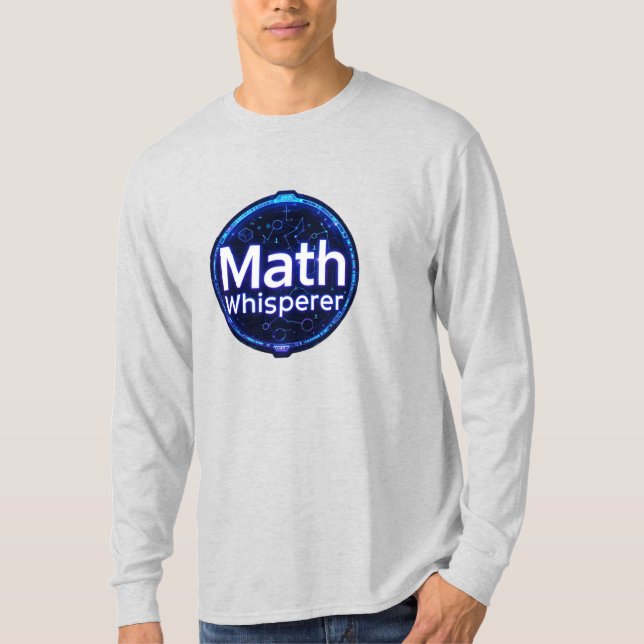 Camiseta Professora de Matemática Whisperer (Frente)