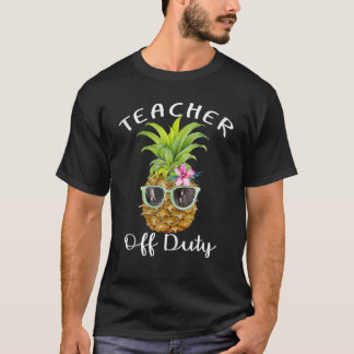 Camiseta Professora De Mulheres Fora De Serviço Fim Da Esco