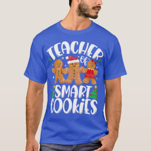 Camiseta Professora de Natal Cookies com Gingermore