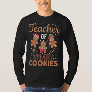 Camiseta Professora de Natal Cookies com Gingermore