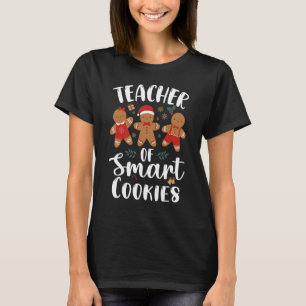 Camiseta Professora de Natal Cookies com Gingermore